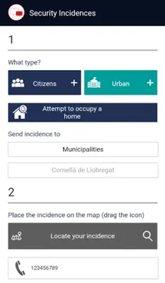 Citizen Security - Cornellá android App screenshot 6